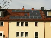 Unterkonstruktion für 4x PV-Modul auf Ziegeldach nebeneinander Nordrhein-Westfalen - Herzogenrath Vorschau