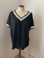 Shein Curve Shirt Pailletten Silber schwarz 48 Bayern - Bruckmühl Vorschau