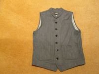 Pike Brothers 1908 Miner Vest Grey Denim Bayern - Teuschnitz Vorschau