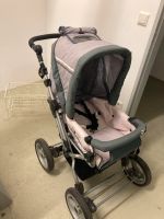 Guterhaltener Kinderwagen 3 in 1 grau/rosa München - Schwabing-West Vorschau