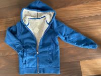 Mini Boden Zip Hoody Reißverschlussjacke Teddyfutter blau Gr.9-10 Bayern - Parkstetten Vorschau