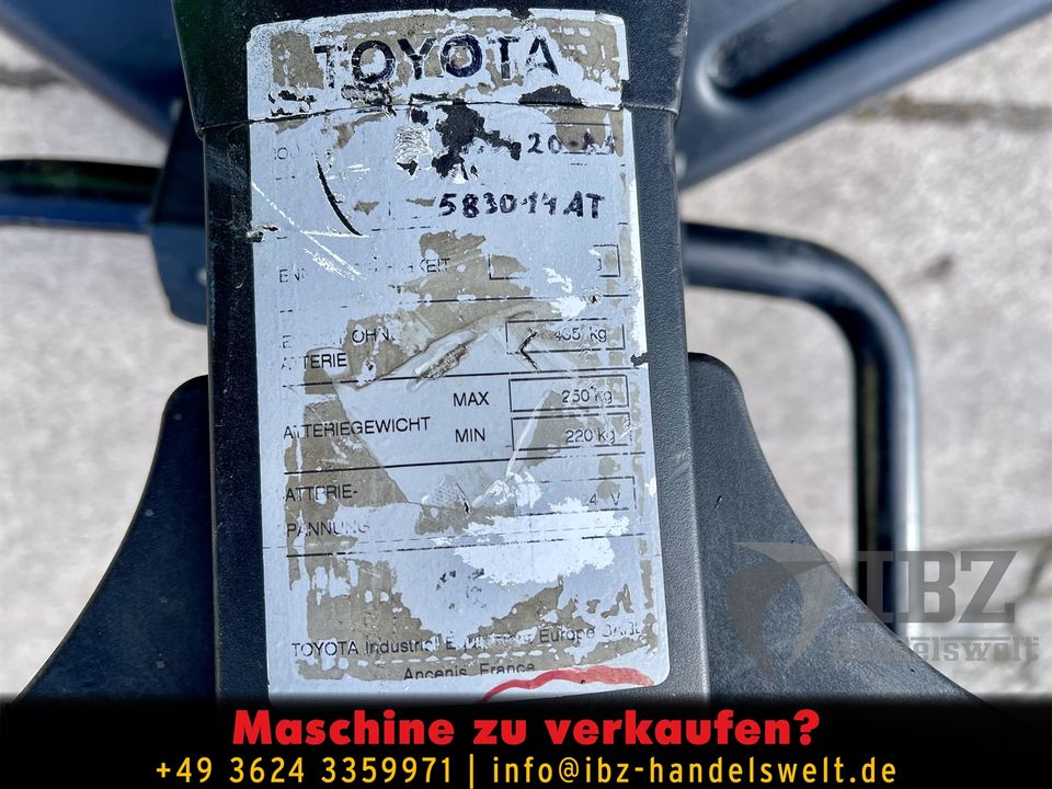 Hubwagen Toyota BT Stapler Ameise Elektro Schnellläufer 2t 2000kg in Ohrdruf