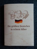 10 Silber-Medaillen, DIE GRÖSSTEN DEUTSCHEN, 333er Sp.G., Folder Sachsen-Anhalt - Gatersleben Vorschau