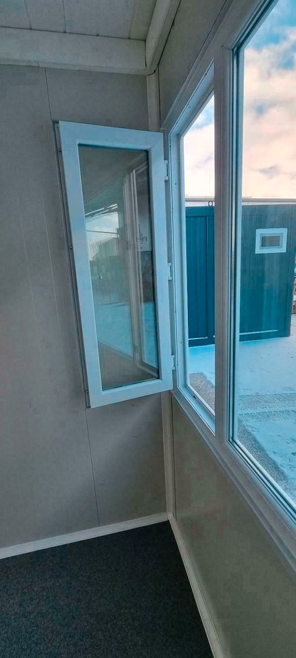 ⭐ Container mit Fenster & Elektroinstallation ⭐ Ausgebauter Container vollausgestattet neu kaufen & finanzieren - Hergestellt in Bayern / Deutschland - Europaweiter Versand (Mit & ohne Kran) in Brunnen
