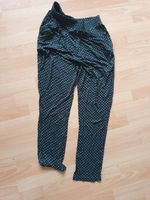 Hose Stoff bedruckt H&M Gr. M schwarz/weiß Bayern - Ahorntal Vorschau