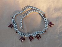 Vintage Strasskette Collier Strass 70er 1970er Gablonz Kette Brandenburg - Potsdam Vorschau