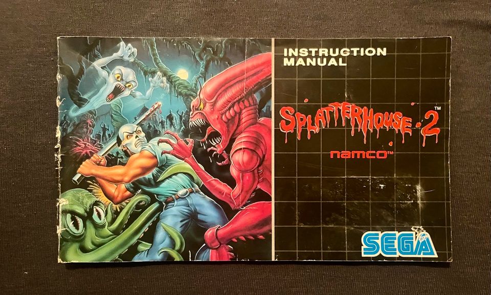 Sega Mega Drive Splatterhouse 2 (PAL) CIB in Berlin