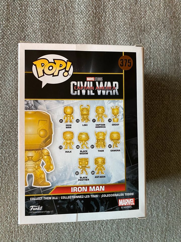 Funko Pop! Iron Man (Nr. 375) in Chrome in Philippsthal (Werra)