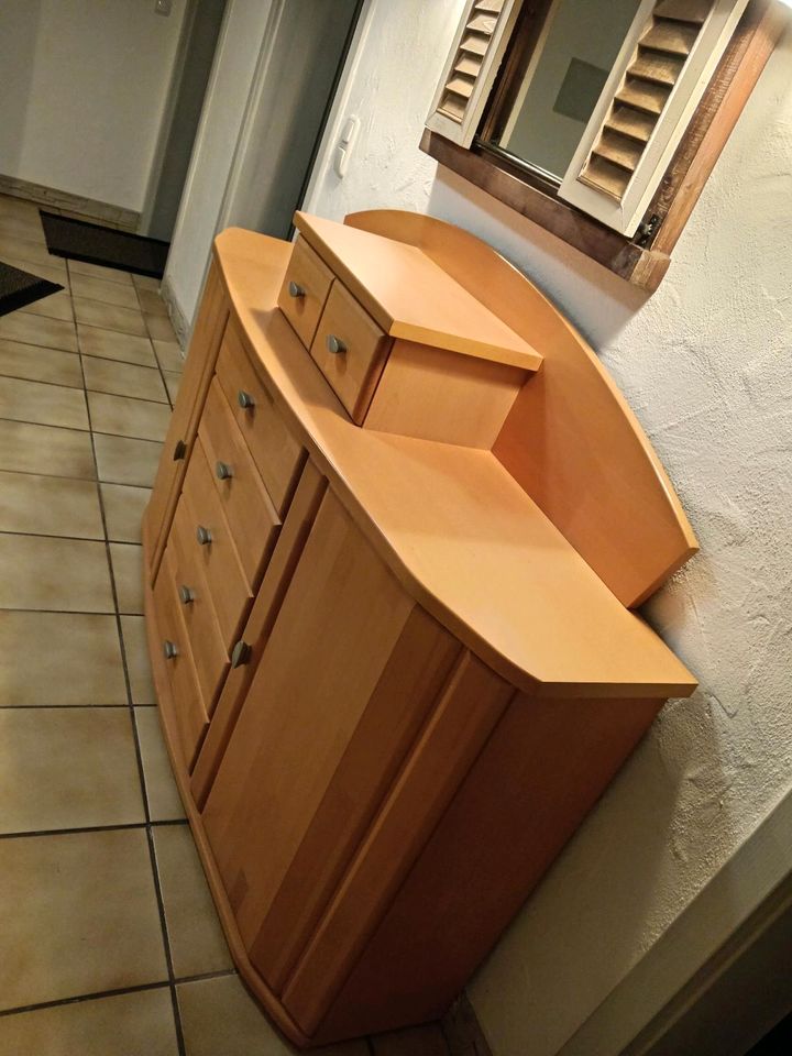 ⭐Esszimmer Tisch Stühle Sideboard Buche massiv in Petersberg
