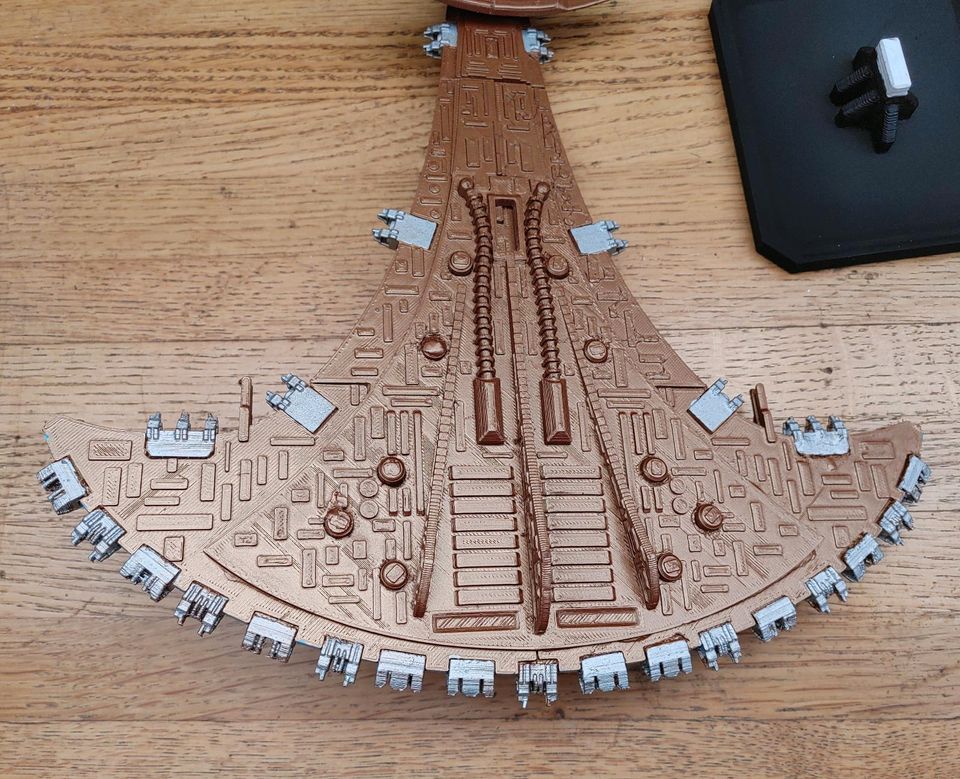 Stargate Destiny 3D Druckmodell gebaut bemalt in Bocholt