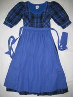 Collection Kraft Dirndl blau-schwarz kariert Gr. 38 m. Schürze Bayern - Gädheim Vorschau