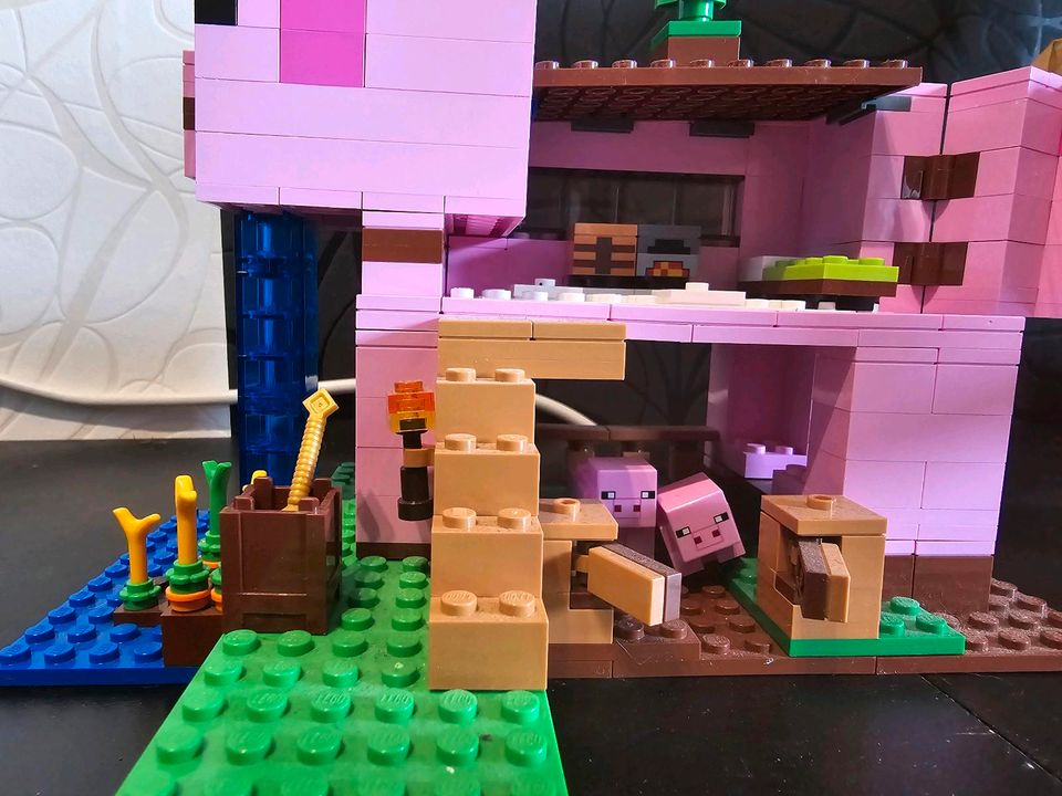 Lego 21170 Minecraft schweinehaus neuwertig in Mechernich