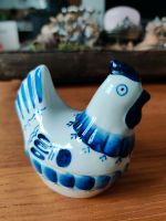 Porzellan Huhn Figur/Dose,Gzhel USSR, Handbemalt Kobalt blau Nordrhein-Westfalen - Heinsberg Vorschau