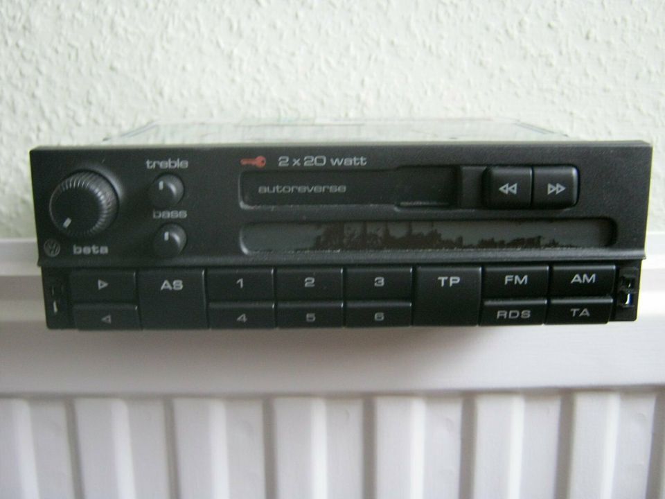 VW Autoradio Beta Autoreverse 2x 20 Watt in Eppelborn