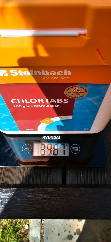 Chlortabs Chlor Granulat, 20G, 200g Tabletten und 4er Tabs in Bleicherode