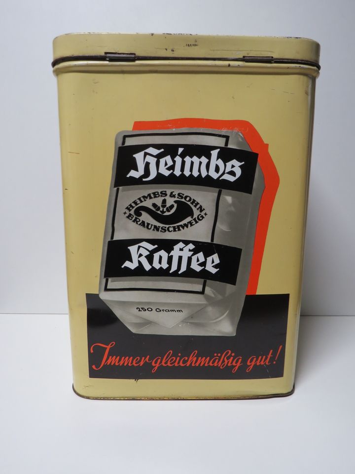 sehr alte Blechdose Heimbs Kaffee Kaffeedose Tante Emma Braunschw in Lüdenscheid