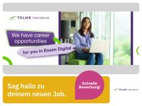 Mental Health Professional (m/w/d) (TELUS International Essen) in Essen Arzthelferin Krankenpfleger Medizinische Fachangestellte Essen - Essen-Stadtmitte Vorschau