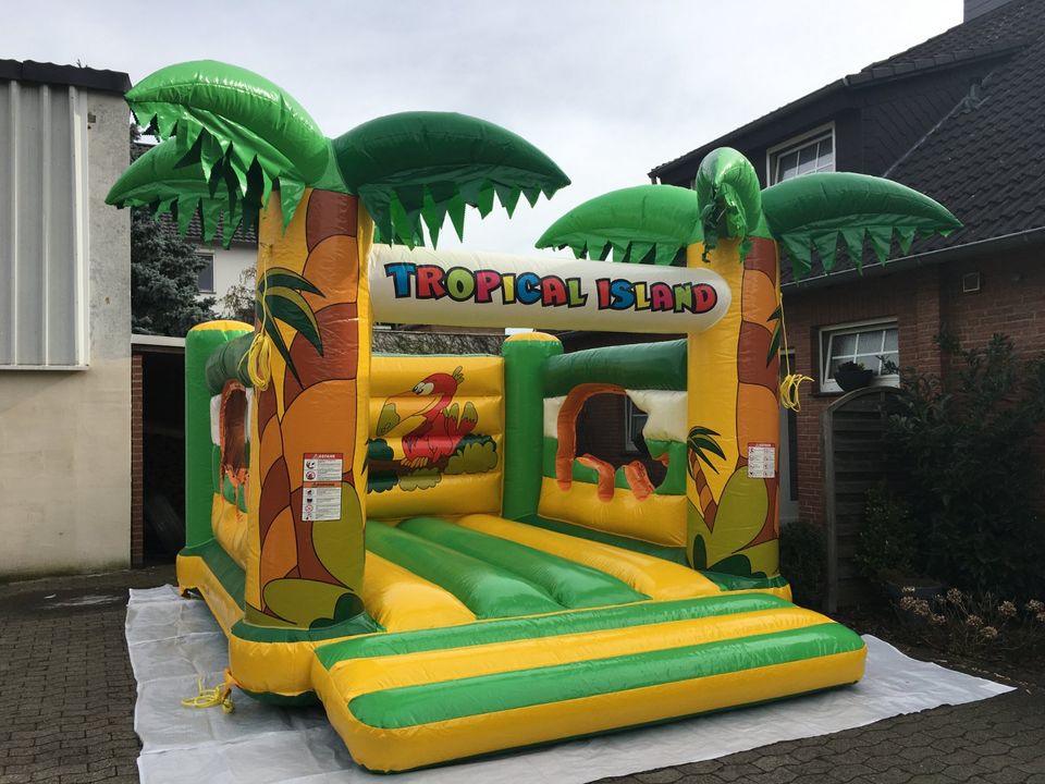 Profi Hüpfburg -  Tropical Island - 5x4m 110€ pro Wochenende in Braunschweig