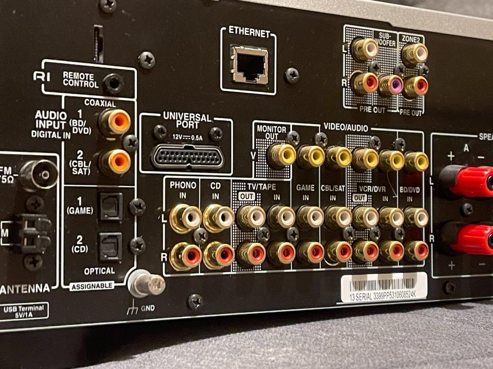 Onkyo TX-8050 Netzwerk-Stereo-Receiver mit FB LAN USB Internet in Neukirchen-Vluyn