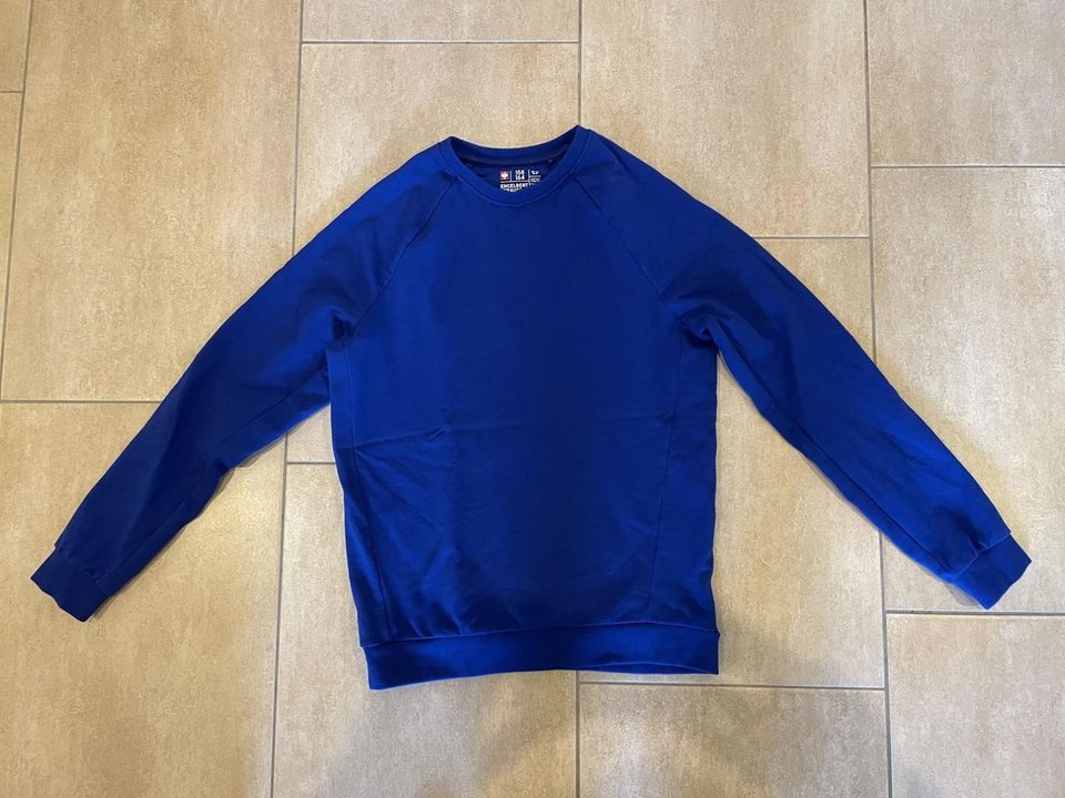 Engelbert Strauss Pullover Sweatshirt Gr. 158/164 blau in Höxter