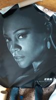 Star Trek Uhura Poster Zoe Saldana 2009 grossformat Baden-Württemberg - Eschbach Vorschau