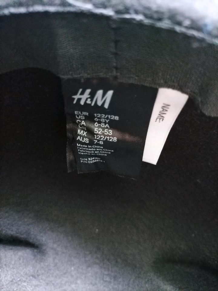 H&M Kinder Hut mit Katzenohren 100% Wolle Gr. 122-128 / 6-8 Jahre in Radebeul