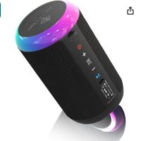 Bluetooth Lautsprecher 24W Kabellos IPX7 Wasserdicht mit RGB-LED Nordrhein-Westfalen - Gelsenkirchen Vorschau