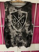 Diesel Shirt T-Shirt Viskose Rosen Love schwarz grau Gr. S Wandsbek - Hamburg Rahlstedt Vorschau