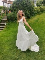 Brautkleid Hochzeitskleid Boho Hippie 38 Baden-Württemberg - Leinfelden-Echterdingen Vorschau