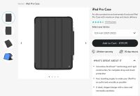 Mous iPad Pro 12,9“ Case + 2x Screen Protector | Neu & ungeöffnet Niedersachsen - Schortens Vorschau