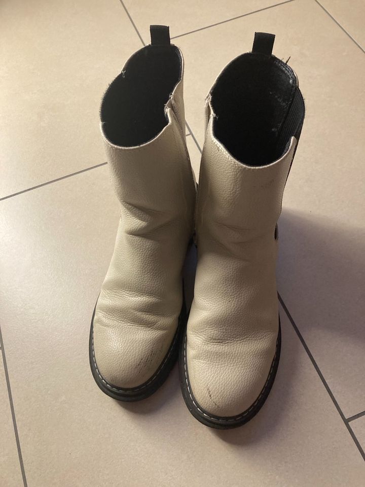 Esprit Boots beige Mädchen Chelsea Boots Stiefel Gr. 38 in Stollberg