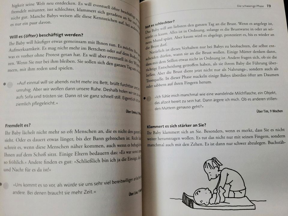 Oje, Ich Wachse Buch über mentale Entwicklung ihres Babys in Hirschaid