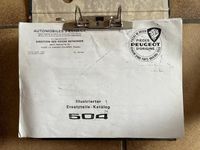 Peugeot 504 Werkstatthandbuch und Ersatzteilliste- sehr selten Nordrhein-Westfalen - Lotte Vorschau