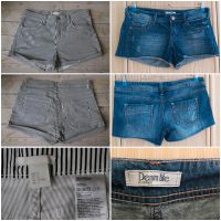 Shorts - H&M - pimkie - Jeans - blau - gestreift - schwarz weiß Bayern - Ernsgaden Vorschau