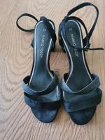 Sandalen Absatzschuhe Riemen Marco Tozzi Gr. 39 schwarz Kr. Altötting - Reischach Vorschau