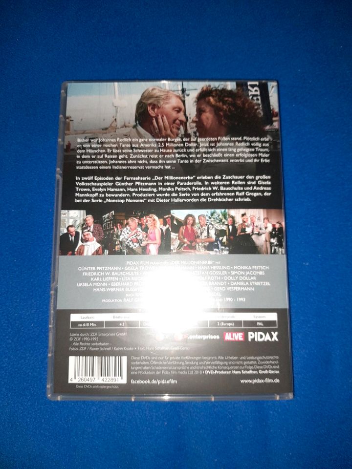 DER MILLIONENERBE  4ER  DVD SET in Essen