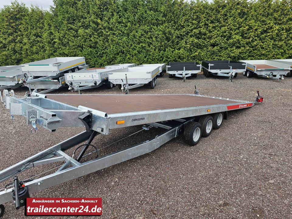 3.5t Autotransporter 5.80 x 2.10m hydr. kippbar  m. Winde - CarKeeper in Sülzetal