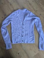 Uniqlo Merino Strickjacke Flieder Lavendel Cardigan Cropped Fit S Hessen - Herborn Vorschau
