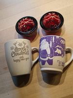 Tassen  Becher   Weihnachten    und    2 hübsche  Teelichter Bayern - Dorfen Vorschau