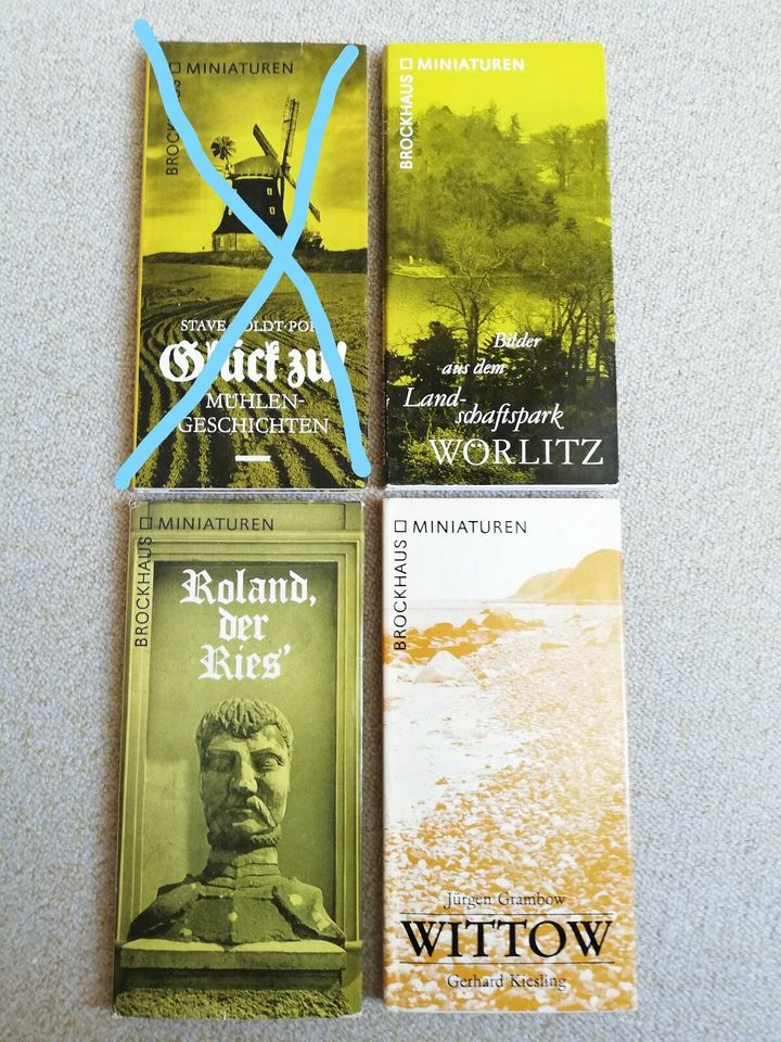 Brockhaus Miniatur Bücher für je 1 € in Merseburg