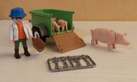 Tierarzt mit Schweinen und Anhänger, Playmobil (4495) Baden-Württemberg - Schwieberdingen Vorschau