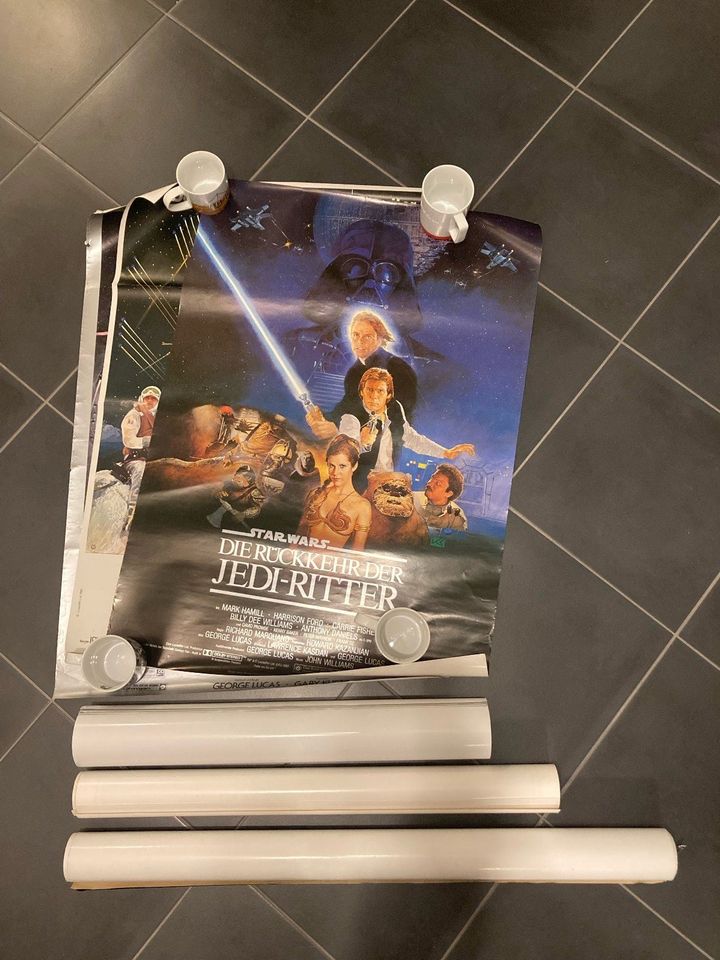 Vintage STAR WARS Kinoposter Sammlung - SELTEN - 17 Stück in Braunschweig