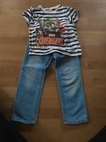 T-Shirt Avengers und Jeans 122 Bayern - Neumarkt i.d.OPf. Vorschau