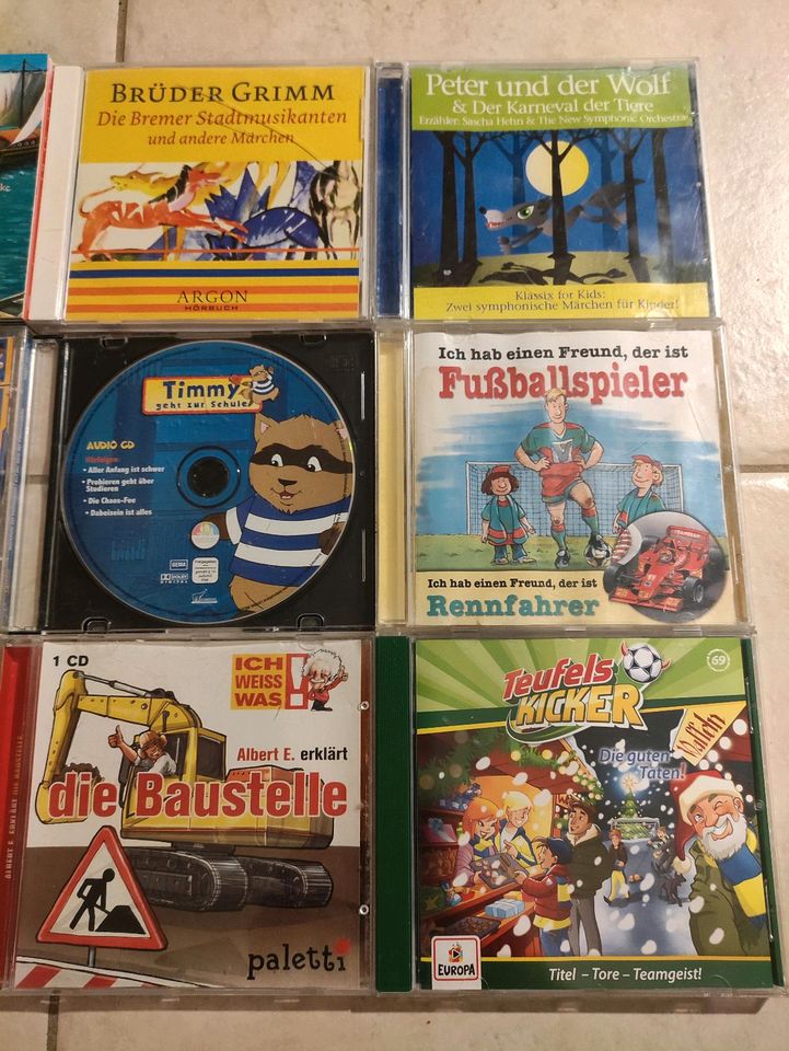 CD s Hörspiele Kinder, Weltraum, Fußball, Freunde, Märchen ab 1€ in Braunschweig