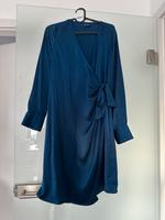 Umstandskleid Satin blau/ Wickelkleid Bayern - Hallbergmoos Vorschau