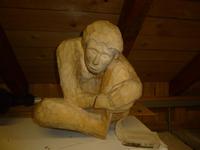 Holzfigur Der Denker Bayern - Scheyern Vorschau