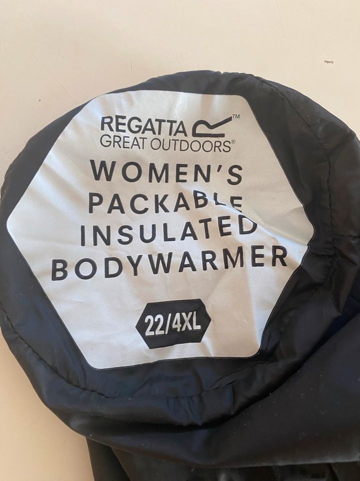 REGATTA Weste schwarz Gr. 48 / XXXXL in Neu Duvenstedt-Nord