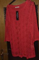 Neu Betty Barclay Langarmpullover Gr 42 rot Ajourmuster gestrickt Hessen - Niedernhausen Vorschau