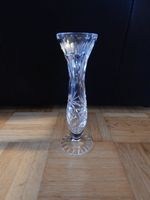 Glasvase hoch schmal Kristallglas gepresst Vase Glas Kiel - Melsdorf Vorschau