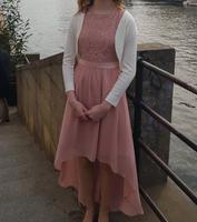 Festliches Kleid, Gr. 32, rosé + Jäckchen, Abiball, Jugendweihe Berlin - Lichtenberg Vorschau